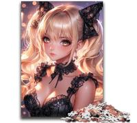 Puzzles pour Adolescents 1000 pièces Anime Catwoman pour et 14 Ans et Plus Cadeaux intéressants pour la réduction du Stress pour Les Amis et la Famille 50x75cm
