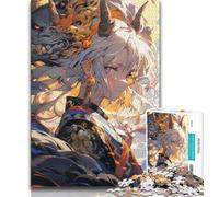 Puzzles pour Adolescents 1000 pièces Anime Devil Boy, activités familiales Amusantes à la Maison, Cadeaux d'anniversaire, Cadeaux de Voyage (75x50cm)