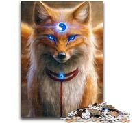 Puzzles pour Adolescents 1000 pièces Anime Fox God Jeu éducatif Défi Jouet Décoration Murale Cadeaux d'anniversaire et de Noël Uniques 50x75cm