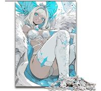 Puzzles pour Adolescents 1000 pièces Anime Girl Dragon, Chaque pièce est Unique - Jeu Familial Stimulant pour Les 14 Ans (Taille 50x75cm)
