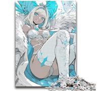 Puzzles pour Adolescents 1000 pièces Anime Girl Dragon Jeu éducatif Difficile à compléter mais Amusant et Humoristique pour Anniversaire 50x75cm
