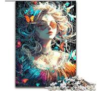Puzzles pour Adolescents 1000 pièces Anime Girl Jouet éducatif intellectuel décompressant Décoration Parfaite (Taille 50x75cm)
