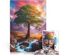 Puzzles pour Adolescents 1000 pièces Arbre de la Vie Jouets de Jeu pour Cadeau Familial est idéal comme Cadeau pour Toute la Famille 75x50cm