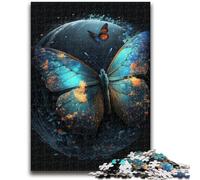 Puzzles pour Adolescents 1000 pièces Art Dream Butterfly Jouets éducatifs pour Enfants Jeux de société Jeu éducatif pour Anniversaire, Noël 26x38cm