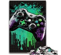 Puzzles pour Adolescents 1000 pièces Art Neon Jeu Convient aux Personnes de 14 Ans et Plus Jeu éducatif Défi Jouet Cadeau pour Les Anniversaires 50x75cm