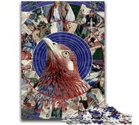 Puzzles pour Adolescents 1000 pièces Art psychédélique Difficile à réaliser mais Amusant et Humoristique Cadeau d'anniversaire, Cadeaux, Art Mural 50x75cm