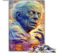 Puzzles pour Adolescents 1000 pièces Art psychédélique, éducatif et idéal comme Cadeau pour Toute la Famille (Taille 50x75cm)