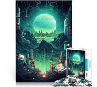 Puzzles pour Adolescents 1000 pièces Art sur Internet Séjour Anti-Stress pour Tuer Le Temps Interaction Parent-Enfant 38x26cm