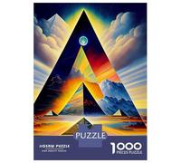 Puzzles pour Adolescents 1000 Pièces As Above So Below Puzzle Jeu Manuel pour S'amuser en Famille Cadeaux Uniques pour Anniversaire Et Noël 52x38cm/1000pcs