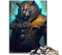 Puzzles pour Adolescents 1000 pièces Astral Sorcerer Tigers Jouets éducatifs éducatifs Jeux de Famille Cadeaux pour Amis et Famille 50x75cm