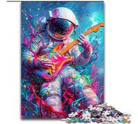 Puzzles pour Adolescents 1000 pièces Astronaute psychédélique, entraînez Votre Cerveau et Vos Mains Cadeaux d'anniversaire et Cadeaux Uniques pour Les 14 Ans et Plus (Taille 50x75cm)