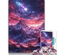Puzzles pour Adolescents 1000 pièces Aurores boréales, Jouets éducatifs, Jeux Anti-Stress, Collection d'artistes, Beaux-Arts (38x26cm)