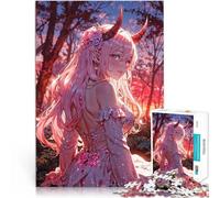Puzzles pour Adolescents 1000 pièces Beauté démoniaque Jouets de Divertissement Familial est idéal comme Cadeau pour Toute la Famille 26x38cm