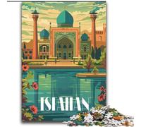 Puzzles pour Adolescents 1000 pièces Beauté d'Ispahan, Jeu Stimulant et Jeu Familial, Cadeau d'anniversaire, Cadeaux, décoration Murale 38x52cm