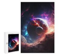 Puzzles pour adolescents 1000 pièces Beautiful Sky in Space Puzzles pour adultes - Jeux de relaxation amusants et humoristiques 1000 pièces