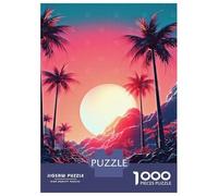 Puzzles pour Adolescents 1000 Pièces Beautiful Sunrise Puzzles pour Adultes Jeu De Réflexion pour Améliorer La Mémoire Activités Amusantes À La Maison 52x38cm/1000pcs