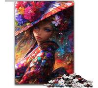 Puzzles pour Adolescents 1000 pièces Belle Femme, activité familiale, décoration intérieure Unique et Cadeaux pour Les 14 Ans et Plus (Taille 50x75cm)