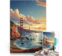 Puzzles pour Adolescents 1000 pièces Belle Vue Aidez Le Cerveau à exercer des Jouets addictifs pour cultiver la Patience Super Cadeau 38x26cm