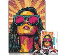 Puzzles pour Adolescents : 1000 pièces Bitcoin Girl, Un défi à relever, mais Amusant et Humoristique, des Cadeaux d'anniversaire et des idées Cadeaux Uniques (38x26cm)