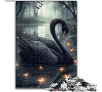 Puzzles pour Adolescents 1000 pièces Black Swan, Jouet éducatif et décompressant, idéal comme Cadeau pour Toute la Famille (Taille 26x38cm)