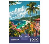 Puzzles pour Adolescents 1000 Pièces Boracay Philippines Tropical Island View Puzzles pour Adolescents, Jouet, Décoration Murale, Décoration Intérieure, Interaction Parent-Enfant 70x50cm/1000pcs