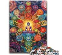 Puzzles pour Adolescents 1000 pièces Bouddha Jouets Jeux éducatifs Anti-Stress Collection Artistes, Beaux-Arts 26x38cm