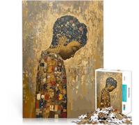 Puzzles pour Adolescents 1000 pièces Bouddha obéissant à la Vie Séjour Anti-Stress pour Tuer Le Temps Décoration Parfaite 75x50cm