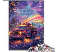 Puzzles pour Adolescents 1000 pièces, Camion Ciel Nocturne, Jouets éducatifs et éducatifs, Cadeaux d'anniversaire Uniques pour Les 14 Ans et Plus (Taille 50x75cm)