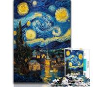 Puzzles pour Adolescents 1000 pièces Château du Ciel Nocturne, Jouet éducatif Anti-Stress, idéal comme Cadeau pour Toute la Famille (75x50cm)
