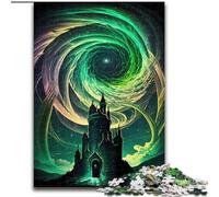 Puzzles pour Adolescents 1000 pièces Château du Cosmos Antique, Jouets éducatifs, Anti-Stress, renforcent l'amour Entre Couples (Taille 26x38cm)
