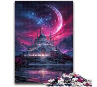 Puzzles pour Adolescents 1000 pièces Château mystérieux 1000 pièces pour Adultes, Jeux éducatifs en Famille, décoration d'intérieur, Cadeau 50x75cm