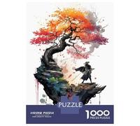 Puzzles pour Adolescents 1000 Pièces Cherry Blossom 19 Puzzle pour Adultes Jeux Relaxants Décoration Intérieure Cadeaux Uniques pour Anniversaire Et Noël 52x38cm/1000pcs