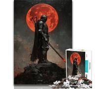 Puzzles pour Adolescents 1000 pièces Chevalier Solitaire 1000 pièces pour Adolescents pour Un Jeu Stimulant et Familial 75x50cm