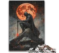 Puzzles pour Adolescents 1000 pièces Chevalier Solitaire 1000 pièces pour Adultes, pour Jeu éducatif, Jouet de défi, décoration intérieure Unique et Cadeaux (50x75cm)