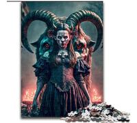 Puzzles pour Adolescents, 1000 pièces, Chèvre Diable, pour Un Jeu éducatif et Stimulant, pour améliorer la mémoire, à partir de 14 Ans (Taille 26x38cm)