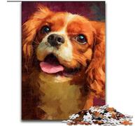 Puzzles pour Adolescents 1000 pièces Chien Heureux, Jouet éducatif et décompressant, idéal comme Cadeau pour Toute la Famille (Taille 50x75cm)