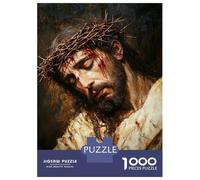 Puzzles pour Adolescents 1000 Pièces Christ's Crown of Thorns Puzzles pour Adolescents Jeux Relaxants Course De Vitesse Manuelle Est Idéal comme Cadeau 52x38cm/1000pcs