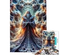 Puzzles pour Adolescents 1000 pièces Chroniques de la Fractale Puzzle Adulte Jeu Manuel pour s'amuser en Famille Difficile et Stimulant (Taille 38x26cm)