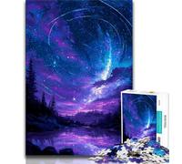 Puzzles pour Adolescents 1000 pièces Ciel Nocturne Merveilleux, Jouets stimulants, Cadeaux Secret Santa pour Les 14 Ans et Plus 38x26cm