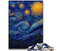 Puzzles pour Adolescents 1000 pièces, Ciel Nocturne, Ville, Paysage Urbain, Jouets éducatifs, Anti-Stress, Cadeaux et Jouets exceptionnels 26x38cm