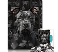 Puzzles pour Adolescents 1000 pièces Collage Bull Terrier 1000 pièces pour Adultes, Jouets éducatifs Anti-Stress, Cadeaux d'anniversaire et Cadeaux Uniques (Taille 38x26cm)
