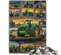 Puzzles pour Adolescents 1000 pièces Collage de tracteurs, activité Amusante pour la Maison, Jouets pour Les Jours de Pluie, Cadeaux d'anniversaire (75x50cm)
