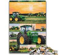 Puzzles pour Adolescents 1000 pièces Collage de tracteurs pour et à partir de 14 Ans Jouets de Jeu Car C'est idéal comme Cadeau pour Toute la Famille 38x26cm
