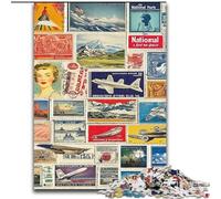 Puzzles pour Adolescents 1000 pièces Collage du Monde, éducatifs et éducatifs, idéal comme Cadeau pour Toute la Famille (Taille 50x75cm)