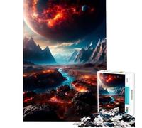 Puzzles pour Adolescents 1000 pièces Colosse Rouge Activités Amusantes à la Maison améliore la mémoire Jeux Amusants adaptés aux Personnes de 14 Ans et Plus (38x26cm)