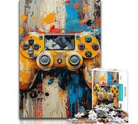 Puzzles pour Adolescents 1000 pièces, contrôleur de Jeu Aquarelle, Aide Le Cerveau à exercer, Jouets addictifs pour cultiver la Patience, Collection d'artistes, Beaux-Arts (38x26cm)