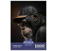 Puzzles pour Adolescents 1000 Pièces Cool Ape Puzzles pour Adultes, Jouet, Décoration Murale, Une Œuvre d'art, Cadeaux Uniques d'anniversaire Et De Noël 52x38cm/1000pcs