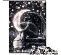 Puzzles pour Adolescents 1000 pièces Cosmic Angel, défi Difficile Anti-Stress avec Affiche et fiche de Questions-réponses Assorties 38x26cm
