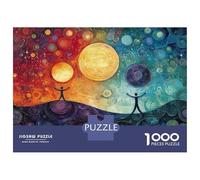 Puzzles pour Adolescents 1000 Pièces Cosmic Connection Celestial Figures in Space Puzzle pour Adolescents Analyse Et Logique Difficile Et Stimulant Un pour Les Jeux 52x38cm/1000pcs