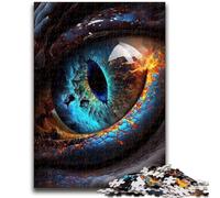 Puzzles pour Adolescents 1000 pièces Cosmic Elder Dragons Sight Jeu éducatif Défi Jouet Décoration Murale Cadeaux d'anniversaire et de Noël Uniques 26x38cm